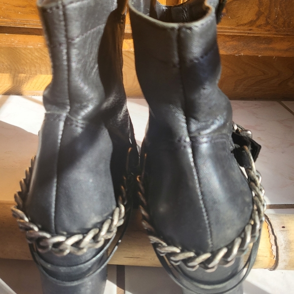 Shutz Black Booties Sz 10 - Picture 7 of 15